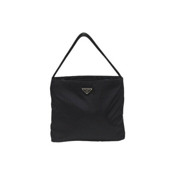 Prada Handbags - Prada nylon handbag one shoulder bag triangle logo black